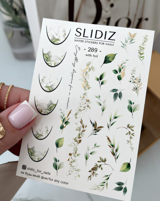 DARK SLIDIZ Water Stickers - 289