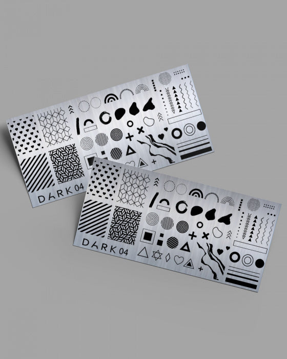 DARK Stamping Template 04