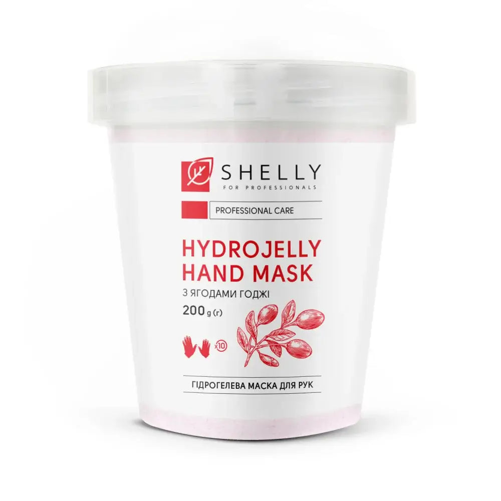 SHELLY Hydrojelly Hand Mask – Goji Berries (200 g)
