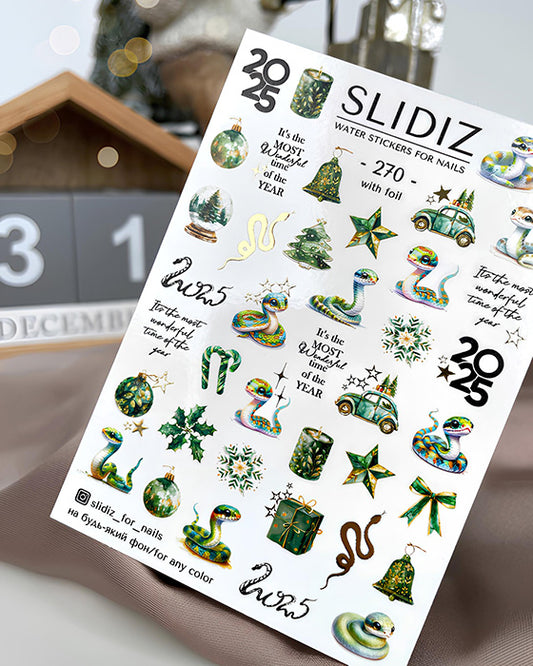 DARK SLIDIZ Water Stickers - 270