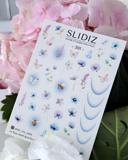 DARK SLIDIZ Water Stickers - 301