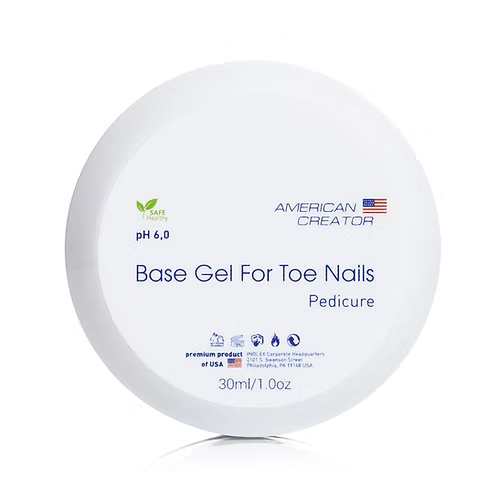 American Creator – Base Gel for Toenails (30 ml)