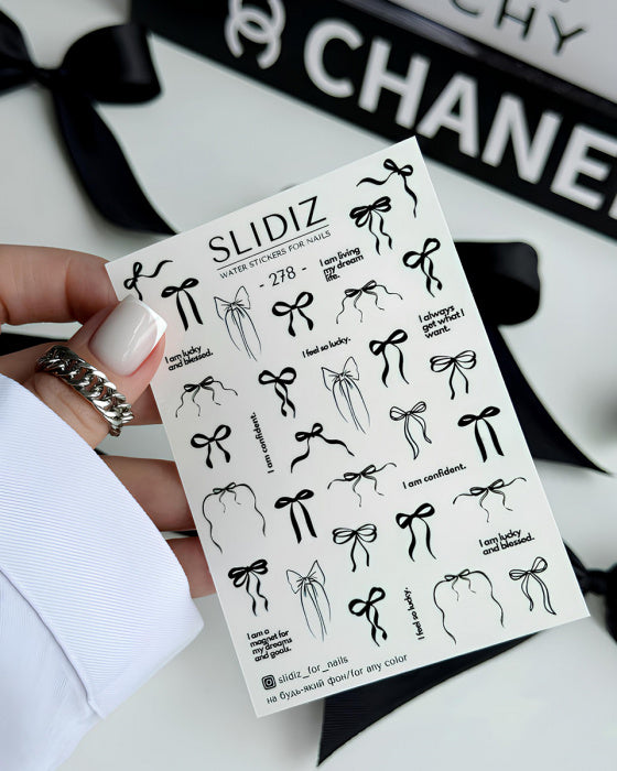 DARK SLIDIZ Water Stickers - 278