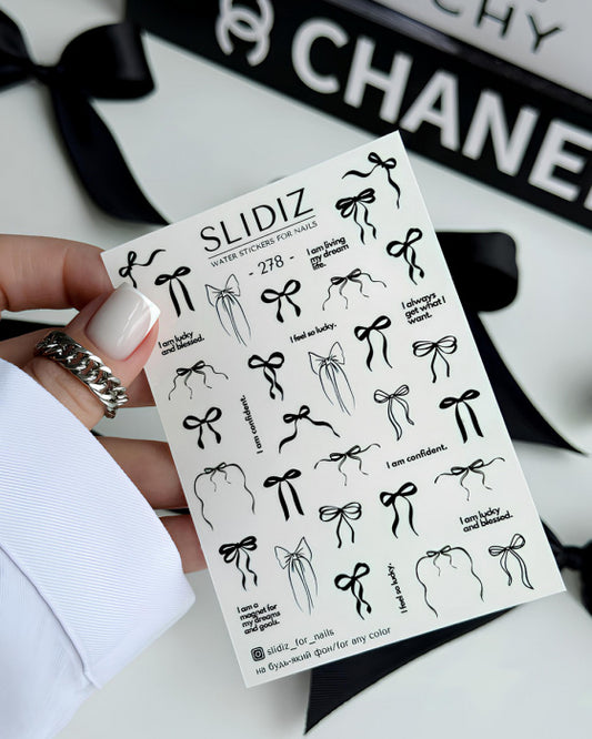 DARK SLIDIZ Water Stickers - 278