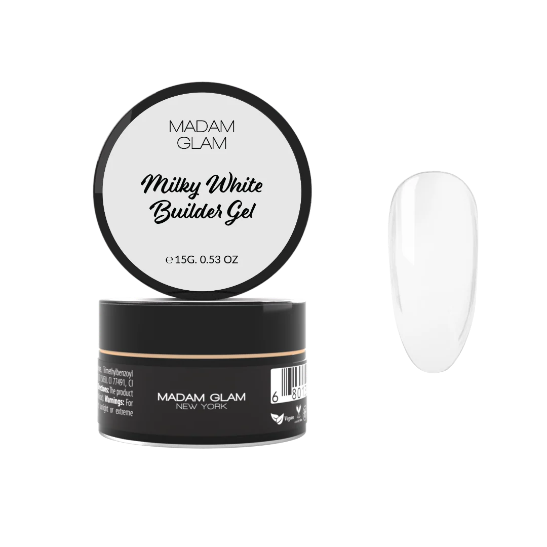Madam Glam - Milky White Builder Gel