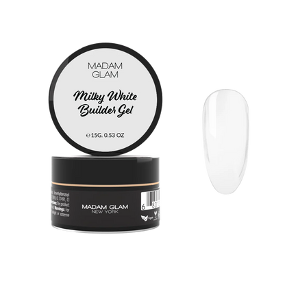 Madam Glam - Milky White Builder Gel