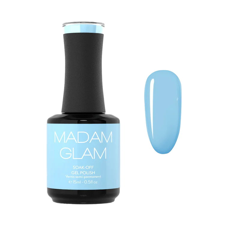 Madam Glam - Baby Blue Gel Polish