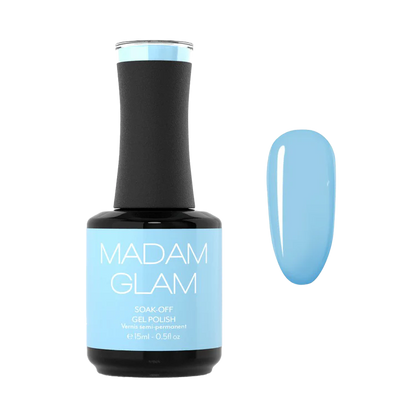 Madam Glam - Baby Blue Gel Polish