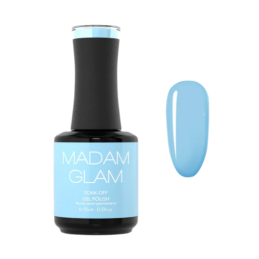 Madam Glam - Baby Blue Gel Polish