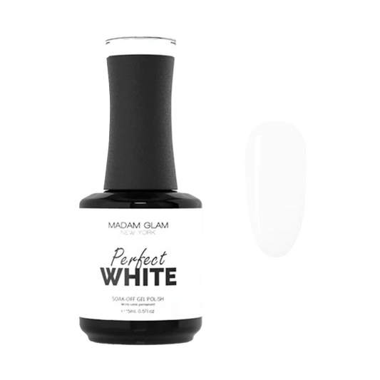 Madam Glam - Perfect White Gel Polish