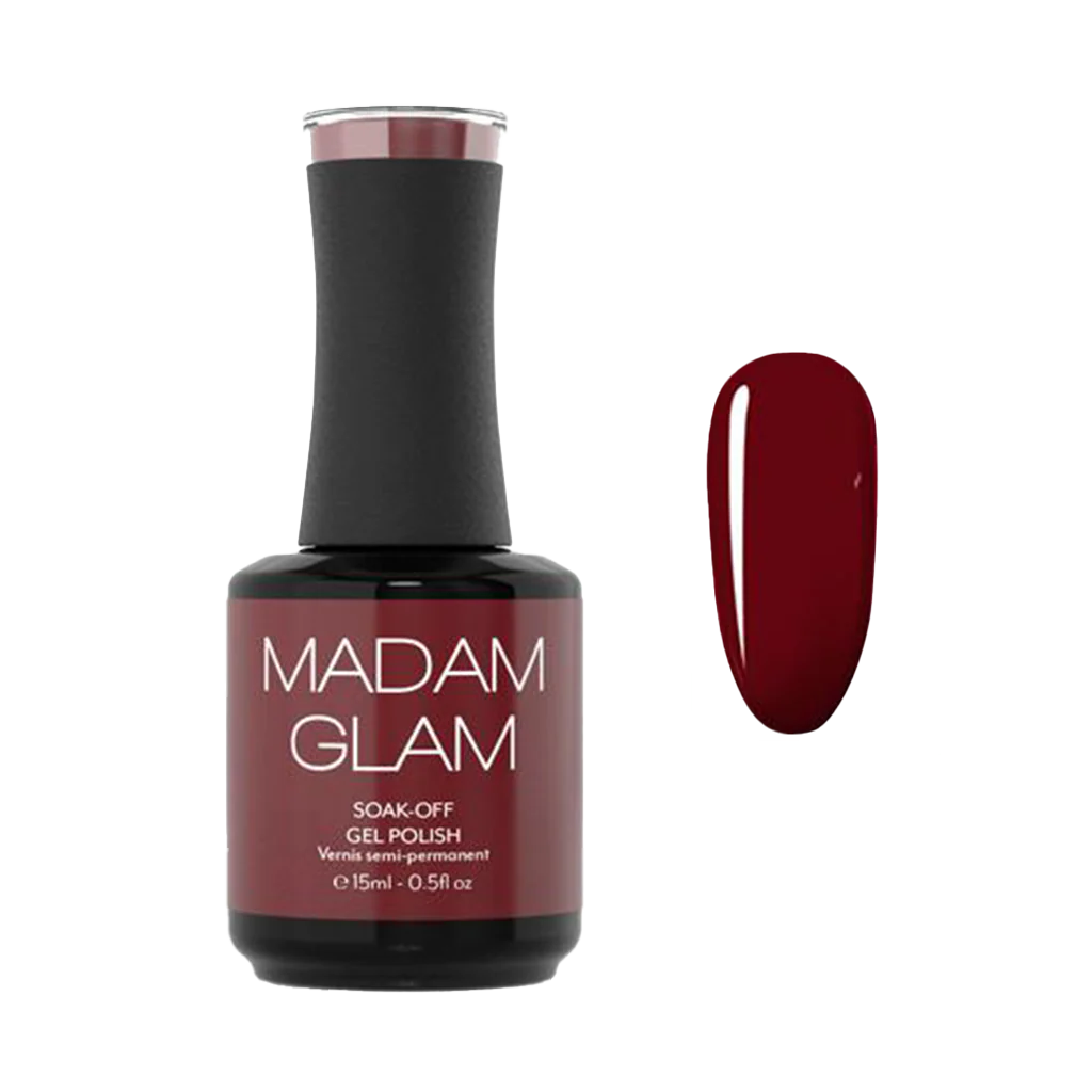 Madam Glam - Deep Burgundy Gel Polish