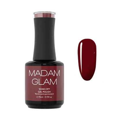 Madam Glam - Deep Burgundy Gel Polish