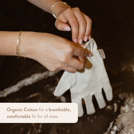 PAUME Cotton Overnight Gloves