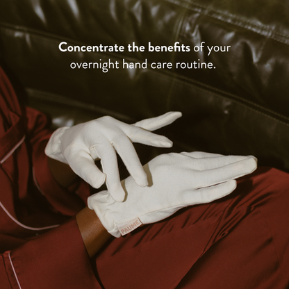 PAUME Cotton Overnight Gloves