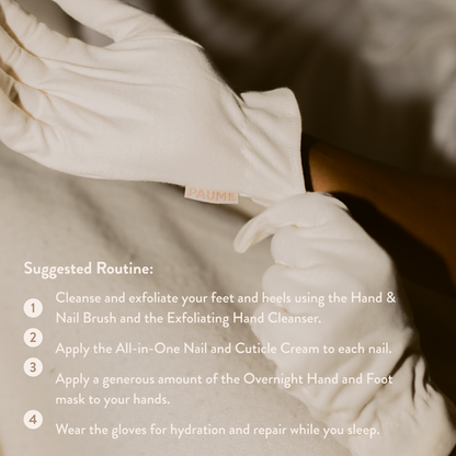 PAUME Cotton Overnight Gloves
