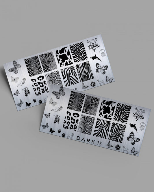 DARK Stamping Template 15