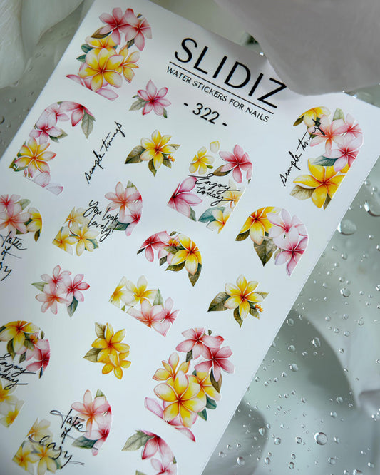 DARK SLIDIZ Water Stickers - 322