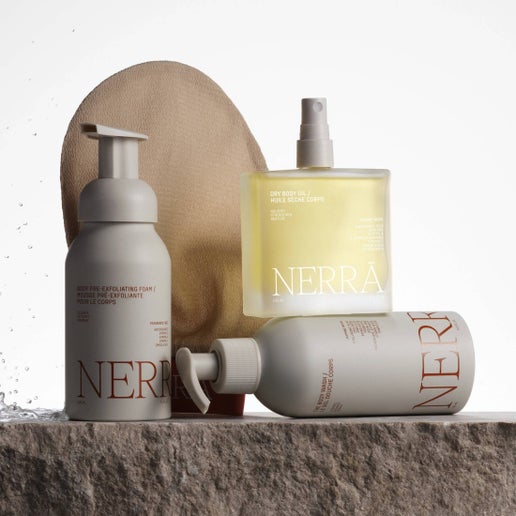 NERRĀ Bathhouse Ritual – 4-Step Body Cleansing Set