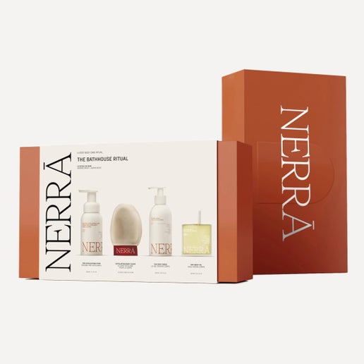 NERRĀ Bathhouse Ritual – 4-Step Body Cleansing Set