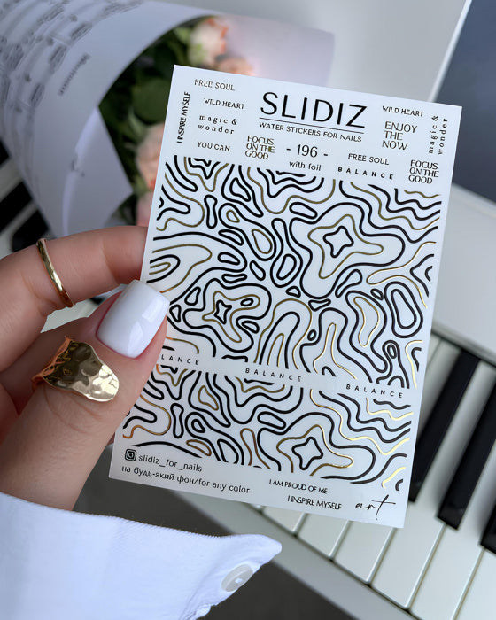 DARK SLIDIZ Water Stickers - 196